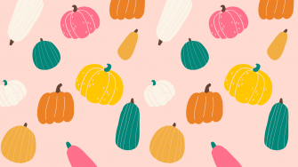 Cute Pumpkin Desktop Wallpaper