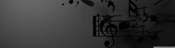 Music Notes And Guitar Pick Ultra HD Desktop Background Wallpaper