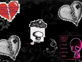 Mending A Broken Heart Emo Wallpaper Hq