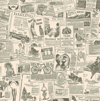 Vintage Newspaper Background Wallpaper