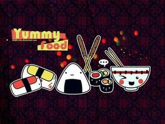 Yummy Cute Food Wallpaper