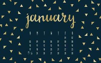 Desktop Wallpaper Calendar January