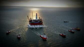 Oil Platform Wallpaper