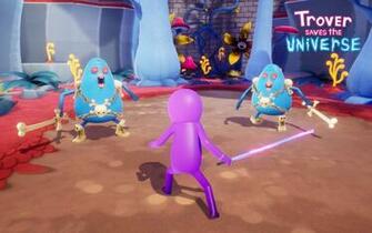 Trover Saves The Universe Game Ps4 Playstation