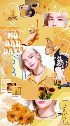 Alison Koala Yellow Wallpaper God S Menu Stray Kids Long Hair