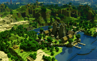 Wallpaper HD Minecraft 4k Picture