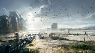 Battlefield Concept Art Wallpaper HD