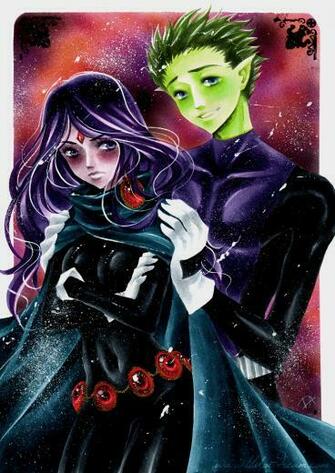 Teen Titans Couples Image Beast Boy X Raven HD Wallpaper And
