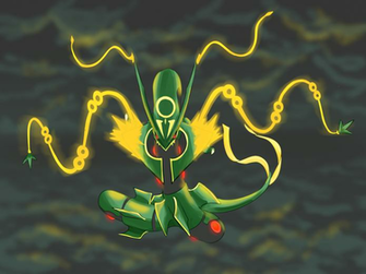 Mega Rayquaza By Shinyscyther
