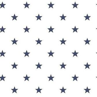 Deauville Stars Wallpaper Red And White Childrens Wallcovering