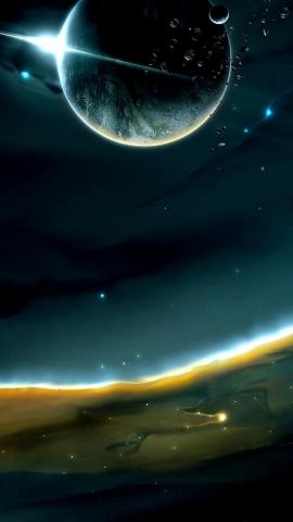 Best Comet iPhone HD Wallpaper