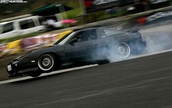 Drifting Nissan 180sx S13 Wallpaper