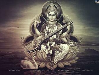 Goddess Saraswati Wallpaper