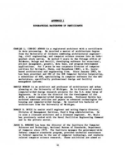 Appendix Biographical Background Of Participants From
