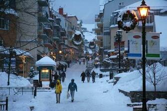 Montreal Christmas Winter Snow City G Wallpaper Background