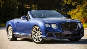 Bentley Continental Gt Speed Convertible Moroccan Blue