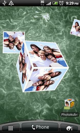 Photo Cube Lite Live Wallpaper Android Apps On Google Play