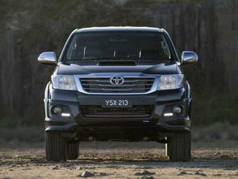 Toyota Hilux Front HD Desktop Wallpaper Widescreen