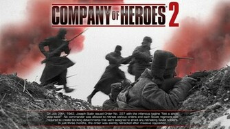 Company Of Heroes You Are Ing Wallpaper