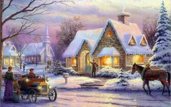 Thomas Kinkade Wallpaper Memories