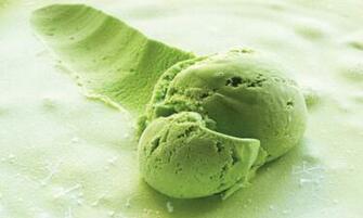 Green Tea Ice Cream Wallpaper