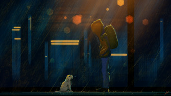 Dark Rain X R Wallpaper