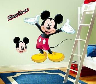 Home Disney Mickey Friends Mouse Giant Wall Stickers
