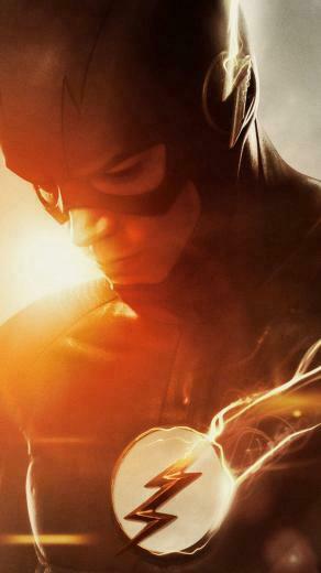 The Flash Tv Series Hero Film Art iPhone Wallpaper Dc