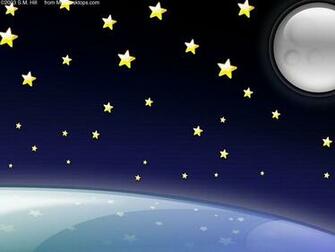 Sun Moon Stars Wallpaper