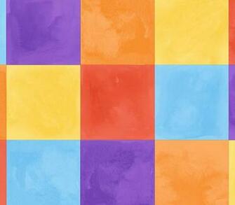 Squares Wallpaper Double Roll Murals For Kids
