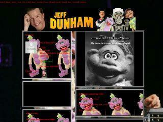 Jeff Dunham And Peanut Layouts Background Created By