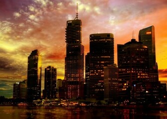 Background Wallpaper City Sunset Photos HD Desktop