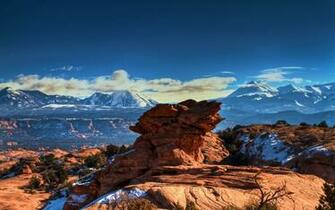 Moab Utah Mountains Wallpaper