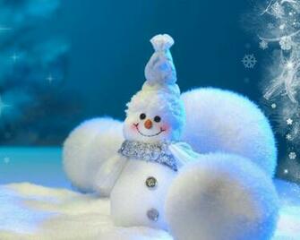 Cute Snowman Christmas HD Computer Wallpaper
