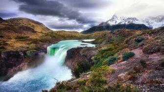 Stunning Nature Waterfall X Close