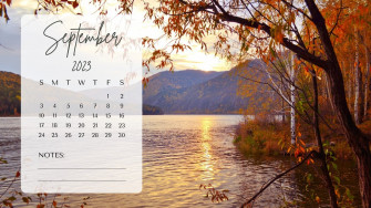 And Customizable September Templates