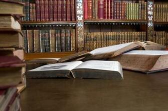 Library Books Wallpaper Ancient