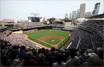 Target Field Background Logo Twins Wallpaper