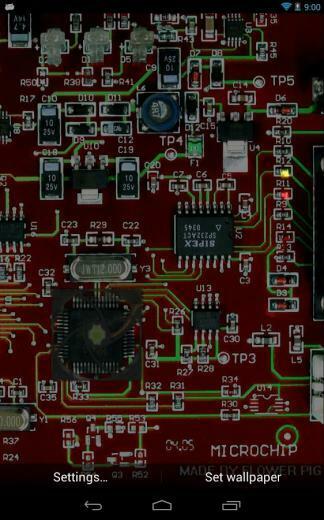Circuit Board Live Wallpaper Android Apps On Google Play