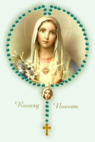 Mother Mary With Rosary Pictures HD Wallpaper Background