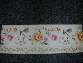Prepasted Vinyl Wall Border Is Dry Strippable And Washable