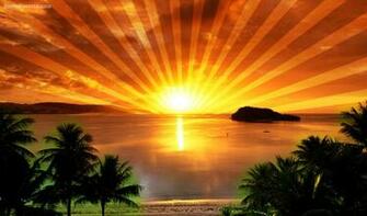 Sunrise Background By Designonstop
