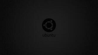 Dark Ubuntu Logo Wallpaper Umad