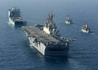 Us Navy Ships Assault Bay Uss Bataan Fleet Royal Military