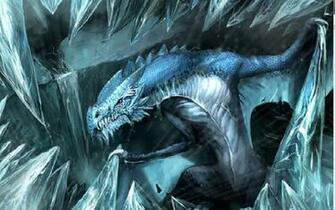Ice Dragon Wallpaper