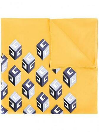 Gucci Wallpaper Print Foulard Farfetch