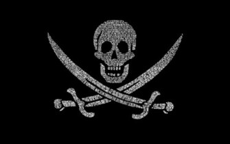 Digital Jolly Roger Wallpaper