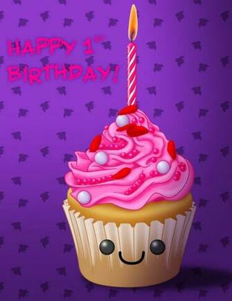 Happy BirtHDay Cupcake By Von186