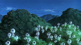 Studio Ghibli Background Some More Kodama For You Guys One Two