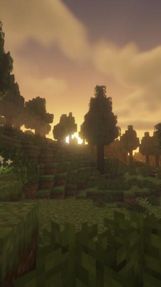 Beautiful Minecraft Scenery Wallpaper